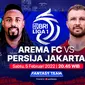 Jadwal Big Match BRI Liga 1 Malam Ini : Arema FC Vs Persija Jakarta. Sumber dok.vidio