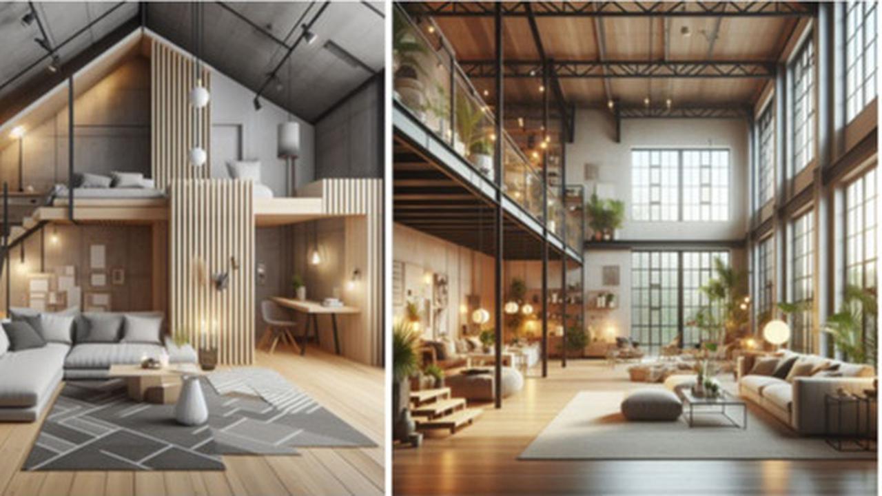 8 Inspirasi Rumah Loft yang Unik, Kekinian dan Bikin Suasana Rumah jadi Lebih Lapang