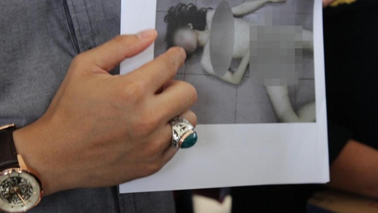 Ini foto-foto bugil yang digunakan Gama Mulya ancam pacarnya