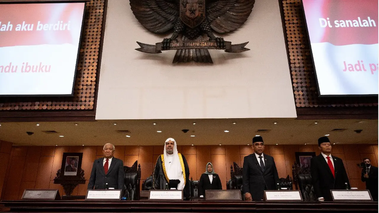 Majelis Permusyawaratan Rakyat Republik Indonesia (MPR RI) menerima kunjungan Sekretaris Jenderal Liga Muslim Dunia (Muslim World League), Muhammad Abdul Karim Al-Issa (Istimewa)