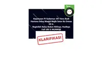 Cek Fakta PJ Gubernur DKI Heru Budi wajibkan 50 persen dana infaq masjid untuk ormas.