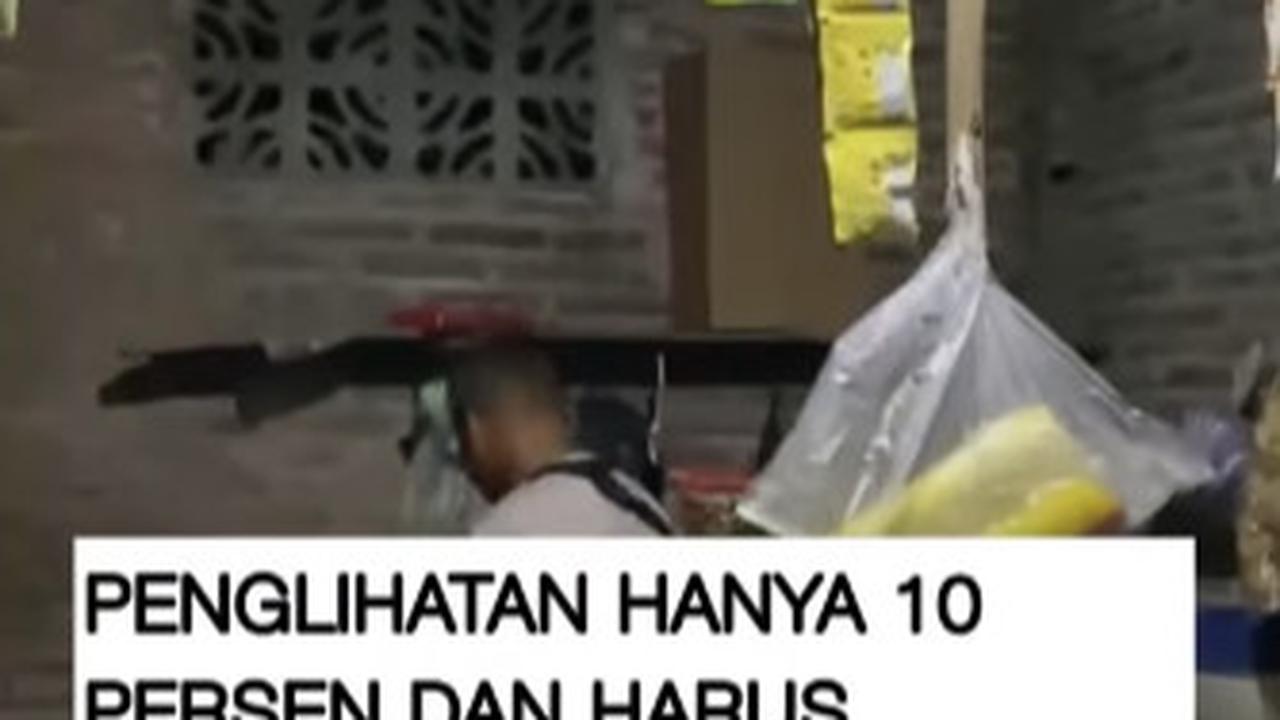 Pria Buka Warung 'Kejujuran', Ternyata Penglihatannya Cuma 10 Persen Hanya Bisa Meraba dan Berjuang Demi Keluarga