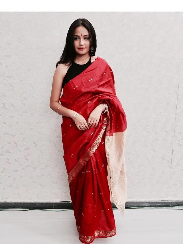 Potret Syifa Hadju Pakai Pakaian India (sumber: instagram/syifahadjureal)