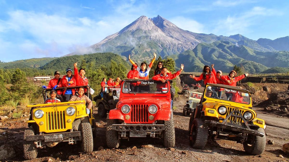 Peserta Famtrip Korea Senang Diajak Offroad Lava Tour Merapi - Lifestyle  Liputan6.com