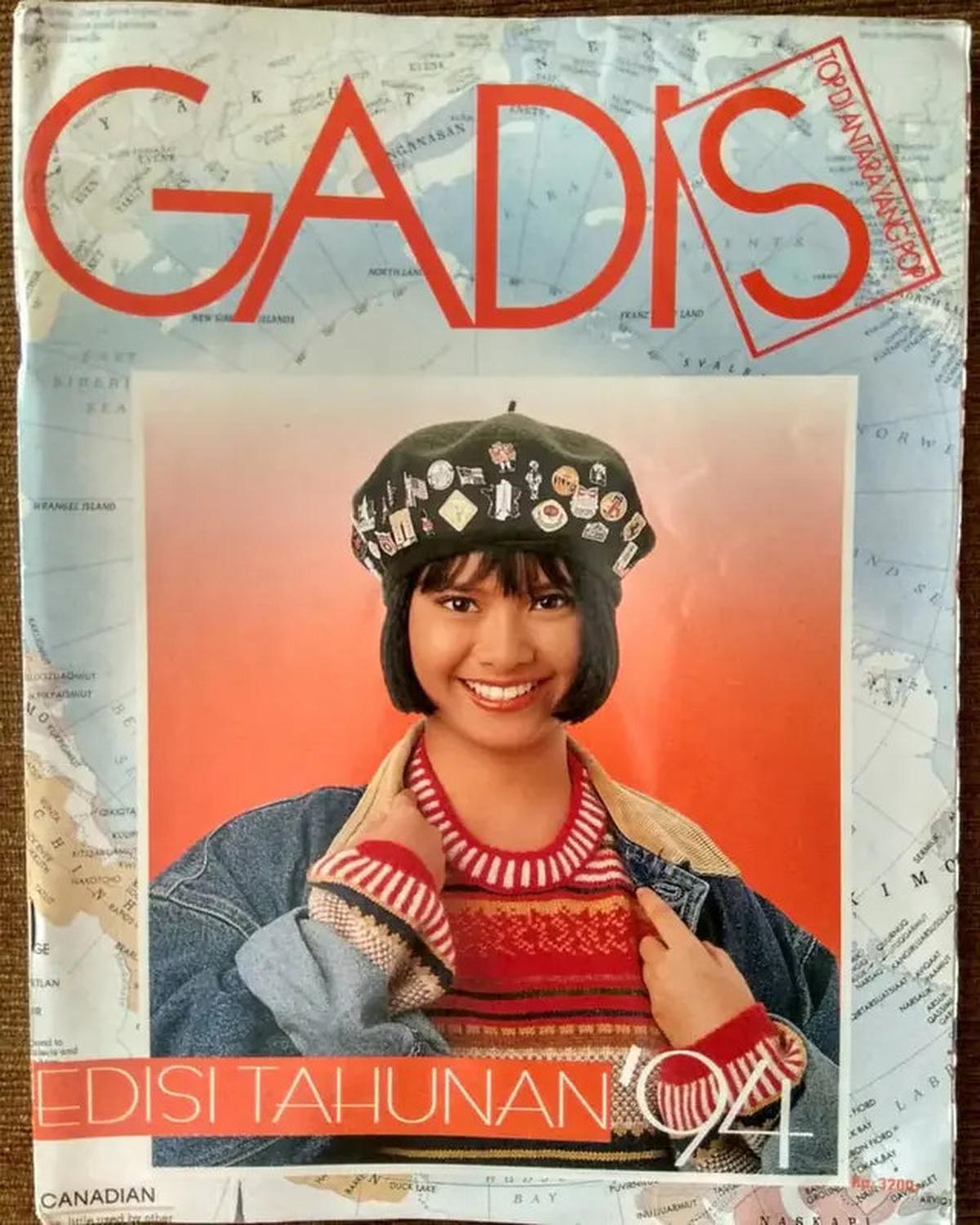 6 Potret Lawas Ersa Mayori Jadi Model Cover Majalah, Juara 1 GADIS Sampul 1993