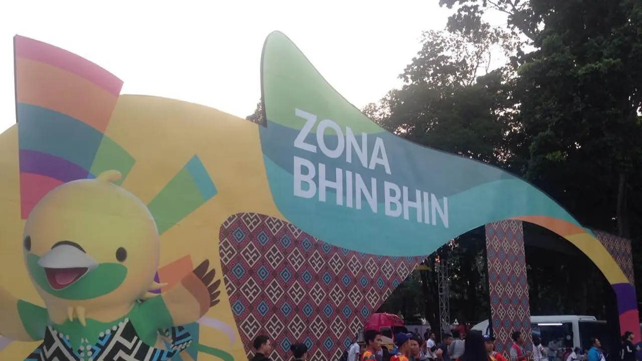 Zona Bhin Bhin, Asian Games 2018, GBK