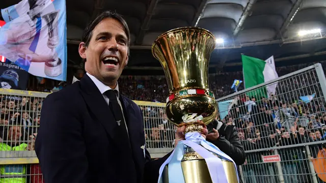 FOTO: 7 Eks Pemain Asuhan Sven Goran Eriksson di Lazio yang Sukses Sebagai Manajer Tim - Simone Inzaghi