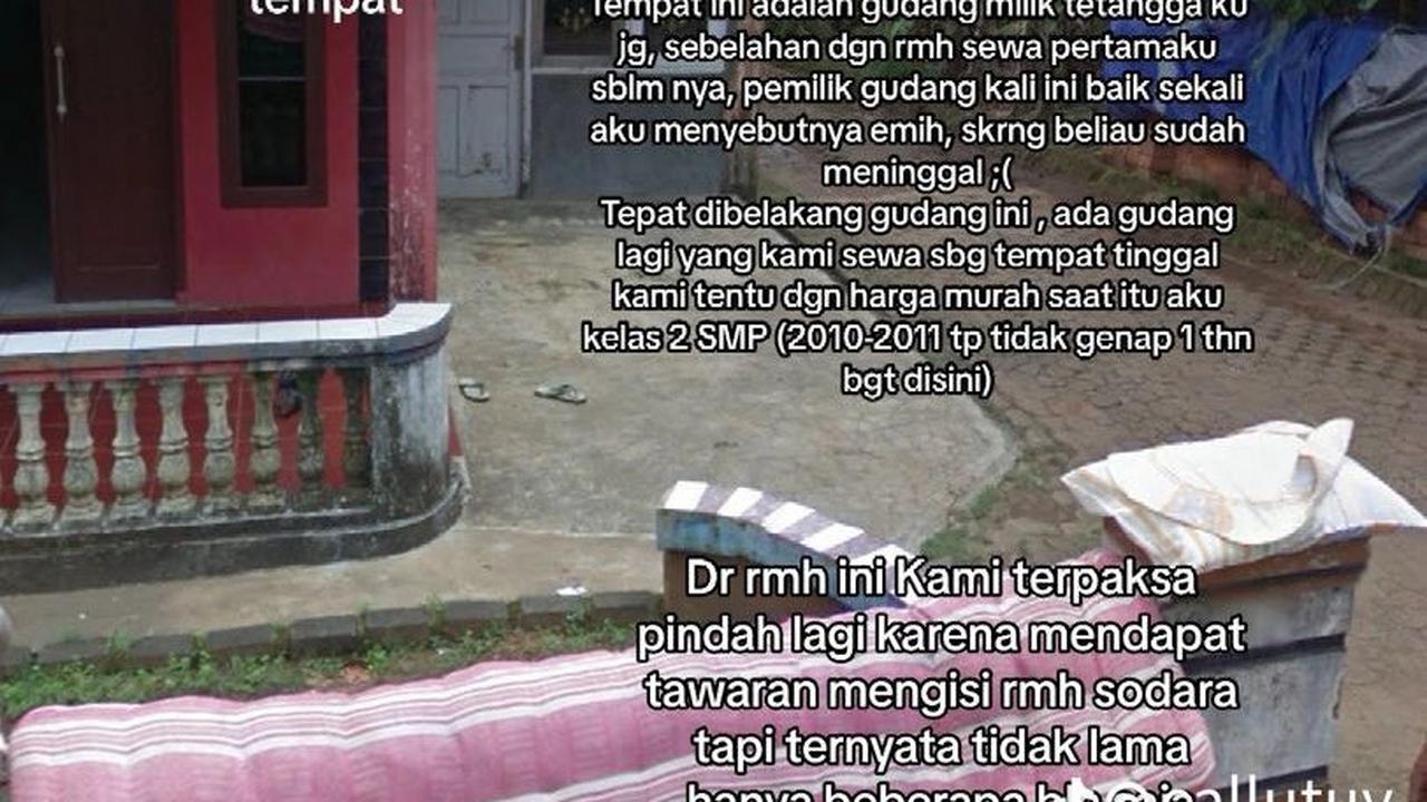 Tak lama, mereka pindah ke gudang rumah tetangga lain. Kali ini, tetangga sekaligus pemilik rumah yang ia dan ibunya sewa baik hati. Namun tak lama, mereka harus pindah lagi.