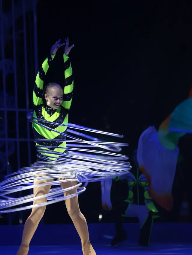 Atraksi sirkus untuk liburan lebaran