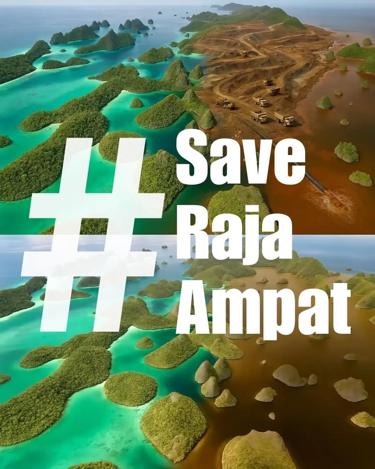 Potret Raja Ampat Rusak Akibat Penambangan Nikel, Deretan Artis Ini Sampai Meluapkan Kekecewaannya