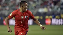2. Alexis Sanchez (Chile) - Penyerang Arsenal ini merupakan momok mematikan bagi lini belakang lawan. Mantan pemain Barcelona ini merupakan sektor sentral Chile saat meraih gelar Copa America. (AFP/Omar Torres)