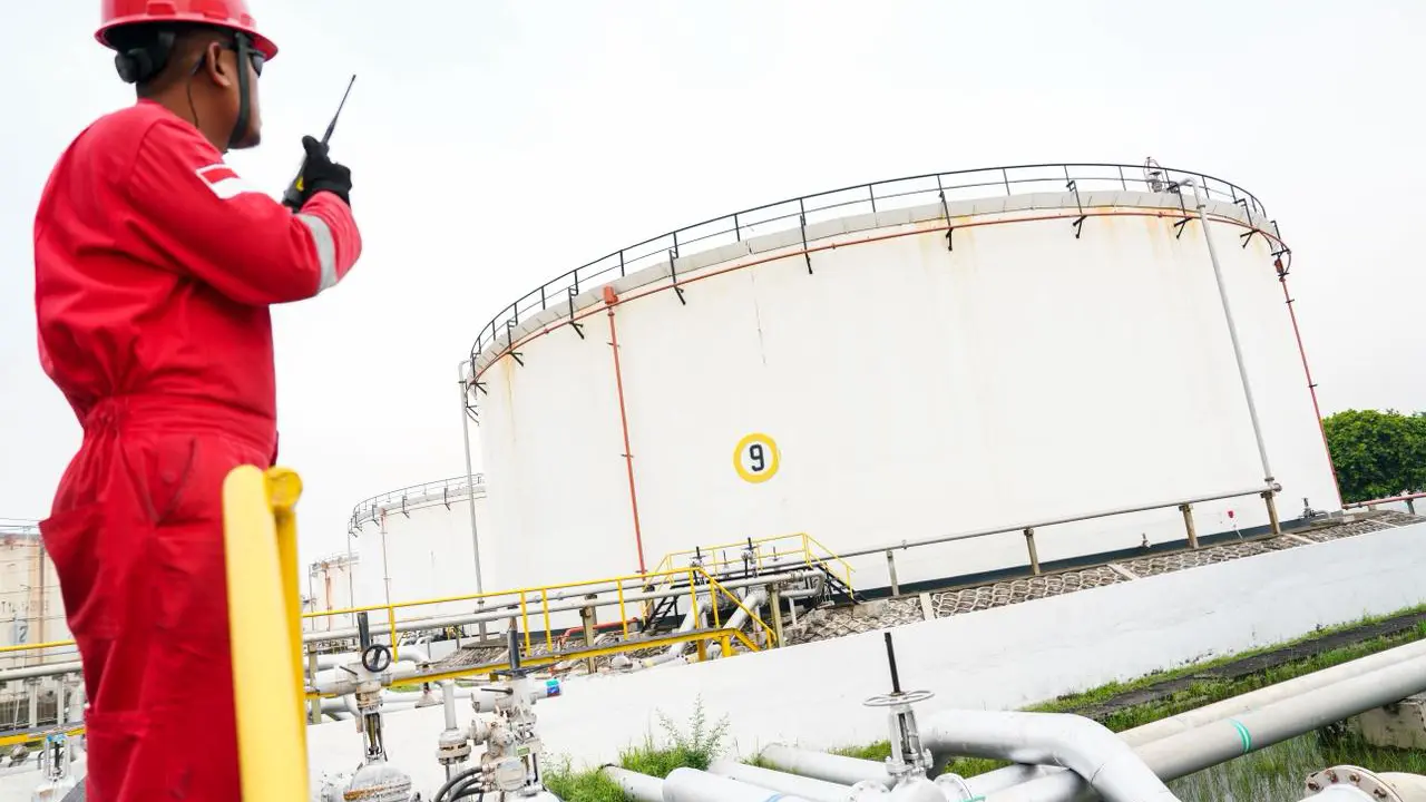 Kilang BBM Pertamina.