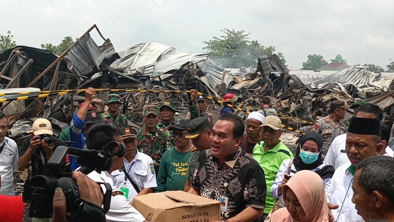 kebakaran pasar ngawen