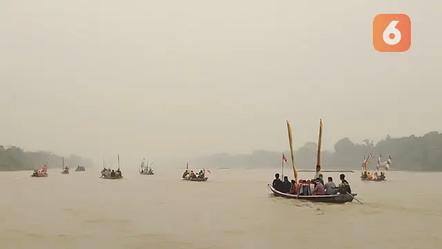 Sungai Batanghari di Dharmasraya