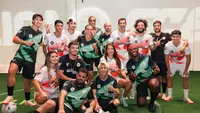 Para Legenda LALIGA Bertemu dan Bertanding Sepak Bola Senang-Senang di New York