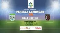 Live Streaming O Channel Persela Vs Bali United di Vidio.com
