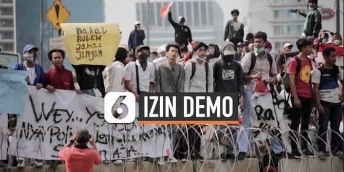 VIDEO: Polisi Larang Demo Sampai Pelantikan Jokowi-Ma'ruf Amin 20 Oktober