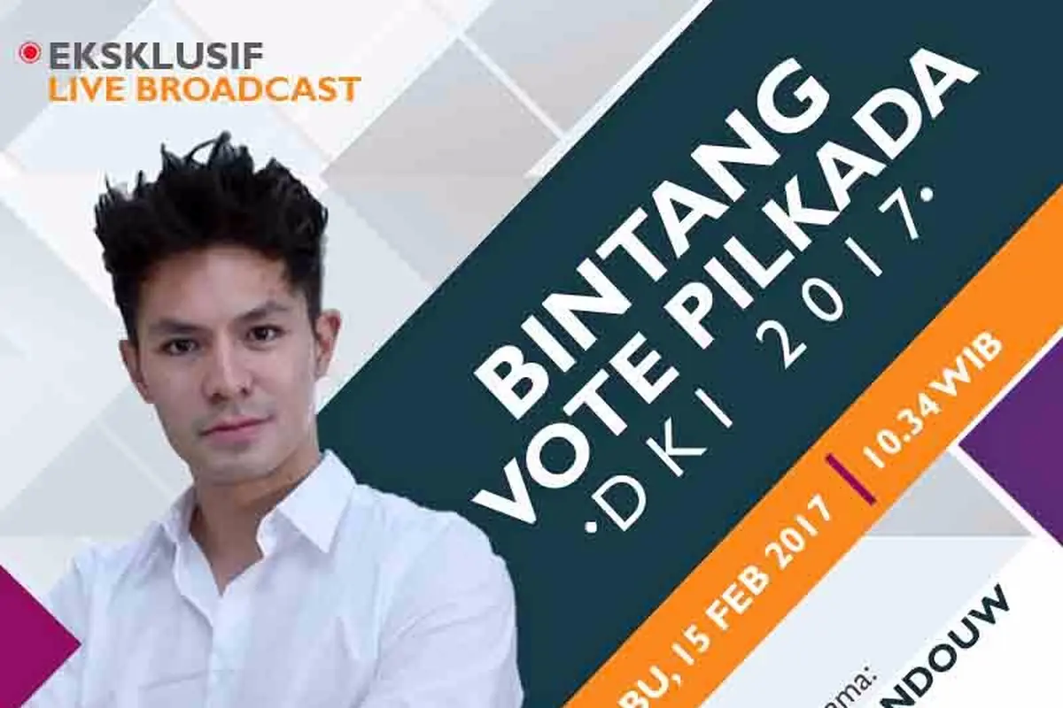 Live Streaming Bintang Vote Pilkada DKI Bersama Fero Walandouw.