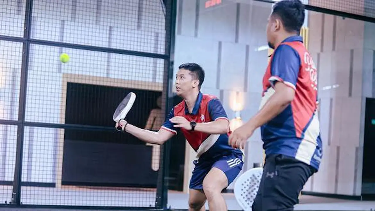 Ilustrasi olahraga padel