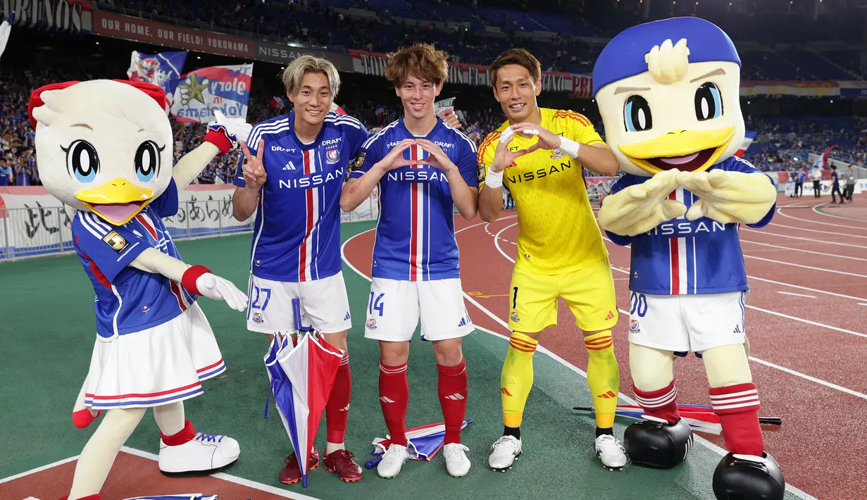 Sementara Yokohama Marinos yang bertengger di posisi runner-up menjadi tim tertajam dengan mencetak 44 gol, unggul dua gol dari Vissel Kobe. (J.League)