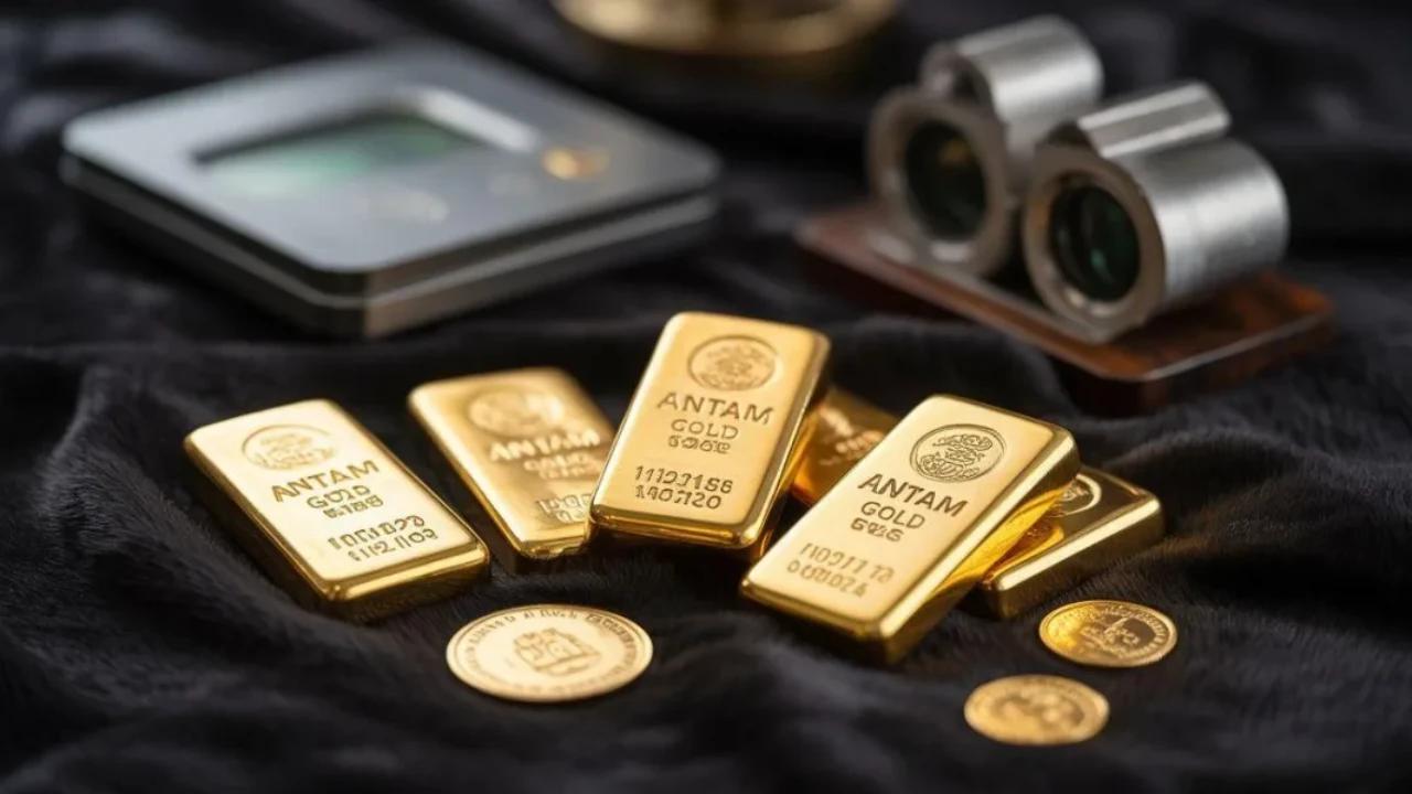 Harga Emas Antam Anjlok Rp20.000, Hari Ini Dijual Rp2.713.000 per Gram