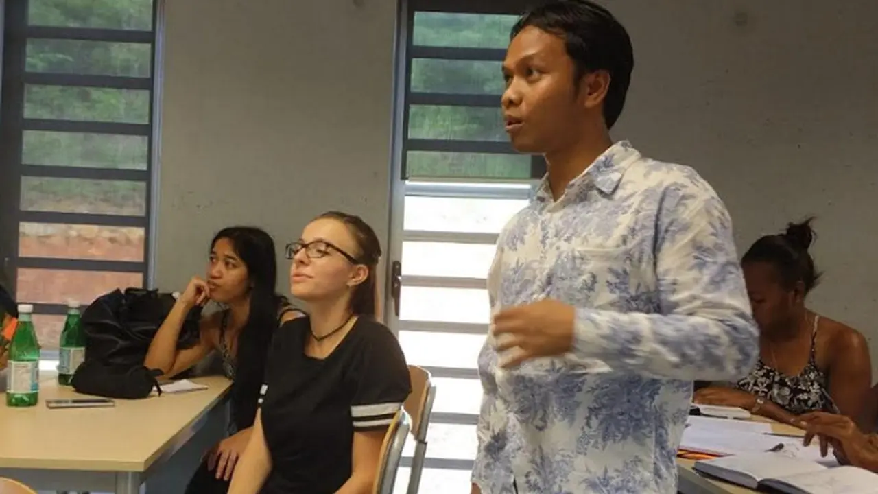 Budiyanto, seorang Warga Indonesia asal Sumatera Utara yang menetap di New Caledonia (KJRI Noumea)