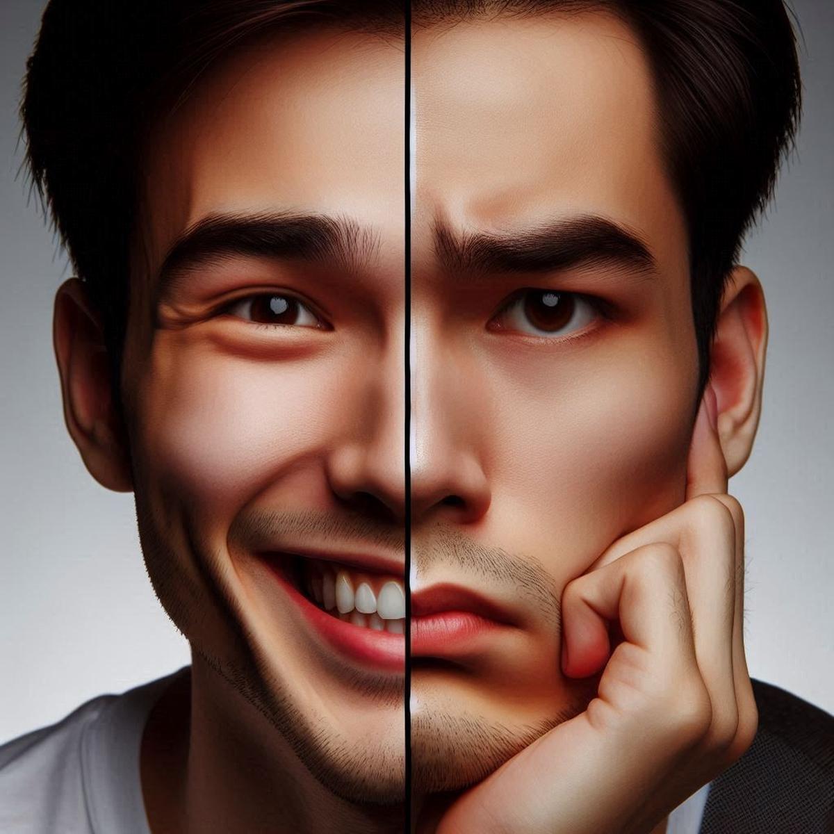 Ilustrasi Dua Sisi Manusia