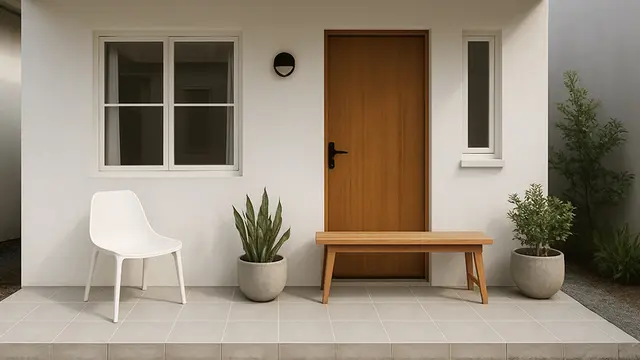 Model Teras Depan Rumah yang Hemat Biaya