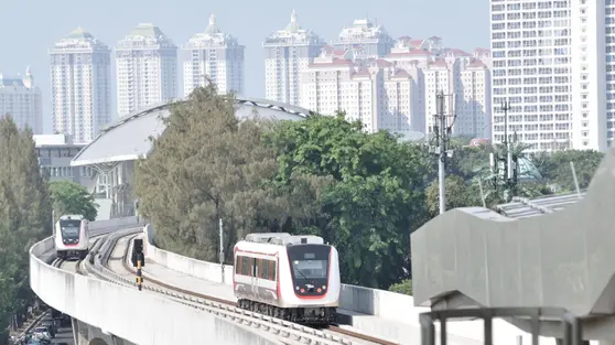 LRT Kelapa Gading-Manggarai Beroperasi Mulai 26 Agustus, Ini Rutenya