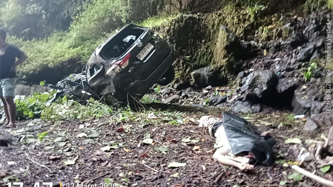 Mobil Terjun ke Jurang 100 Meter di Bali, Sopir Diduga Mabuk dan Tewas