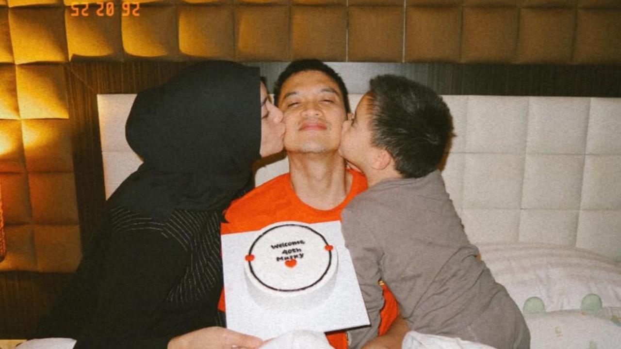 Kejutan Manis Ultah Rezky Aditya ke-40, Spesial dari Citra Kirana dan Sang Putra