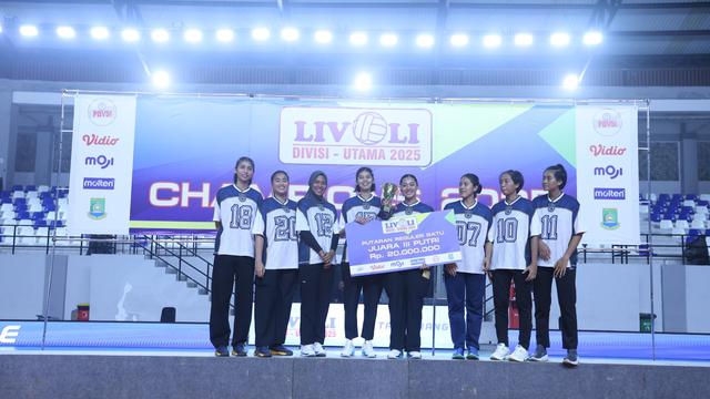 TNI AL - Livoli Divisi Utama 2025 - Bola Voli