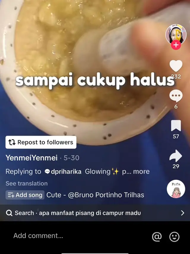 Cara Pembuatan Masker Pisang.