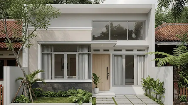 Desain Rumah 7x10 Minimalis Modern