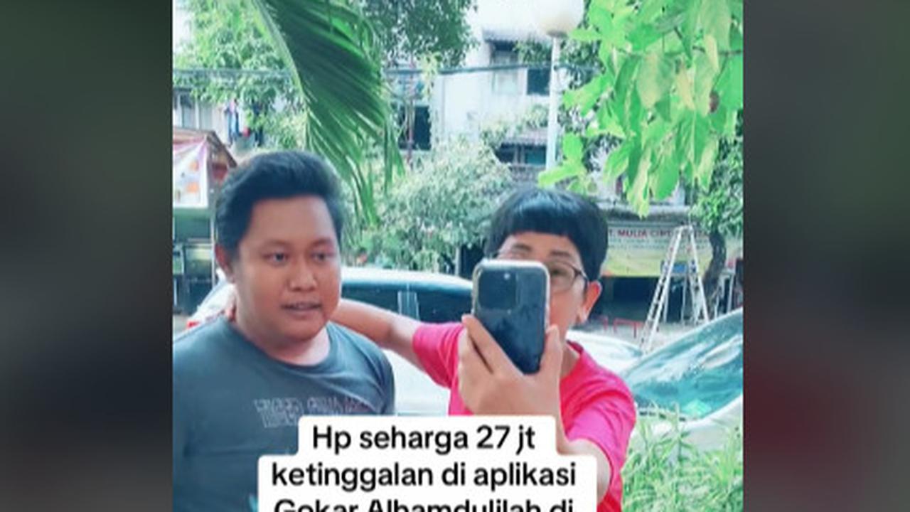 Sopir Taksi Online Kembalikan Handphone Harga Puluhan Juta Milik Penumpang Ketinggalan