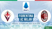 Serie A: Fiorentina vs AC Milan. (Bola.com/Dody Iryawan)