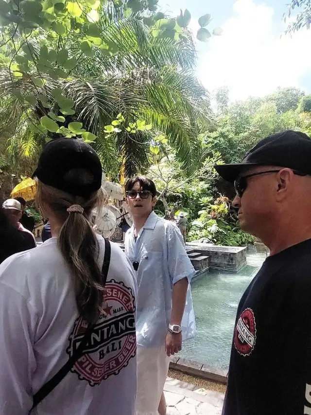 Potret Ji Chang Wook di Bali