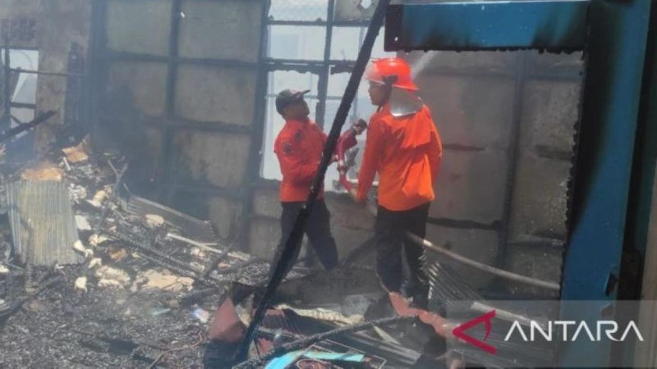 Empat Rumah Hangus Dilalap Api, Kebakaran Kapuas Landa Permukiman Padat Penduduk
