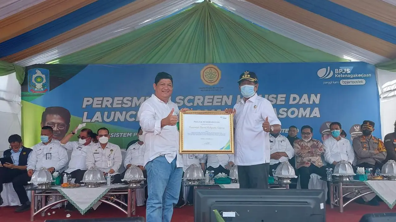 Mentan SYL Ajak petani jadi Peserta BPJS Ketenagakerjaan agar Mendapat Perlindungan dari Risiko Kecelakaan Kerja dan Kematian