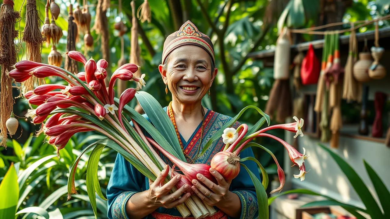 cara mengkonsumsi bawang dayak