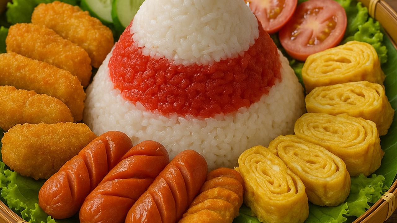 8 Ide Isi Tumpeng 17 Agustusan yang Unik dan Kreatif, Bukan Cuma Nasi Kuning