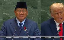 VIDEO: Canda Trump Puji Prabowo Gebrak Podium "Bagaimana Kalau Harus Berhadapan Dengan Dia Ketika Marah?"