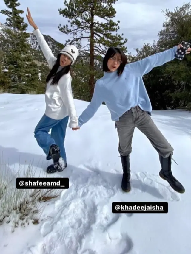 Safeea Ahmad dan Khadeeja Aisha