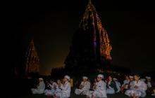 Mahashivaratri Candi Prambanan: 1.008 Dipa dan Irama Damaru Terangi Malam Sakral
