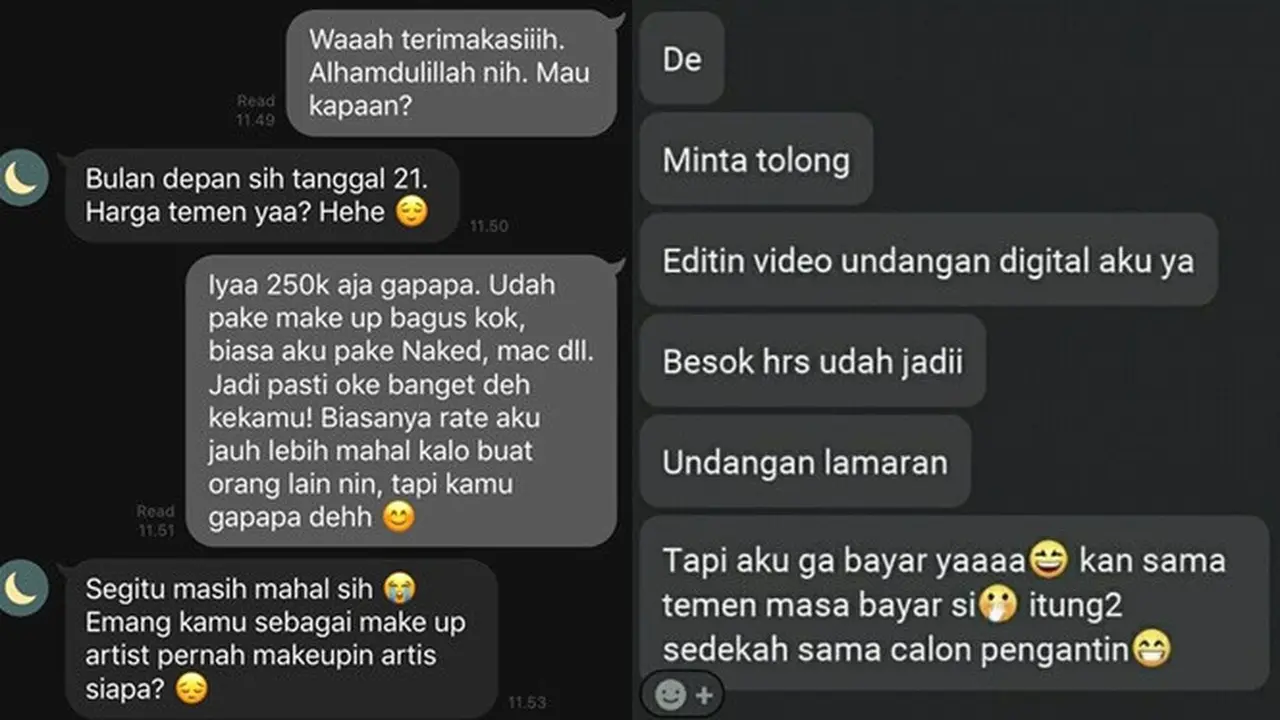 6 Chat Nawar Minta Harga Teman Ini Sukses Bikin Geregetan
