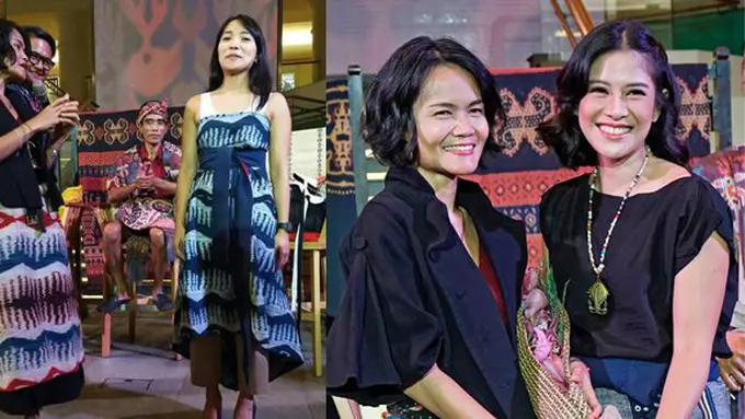 Dengan kain tradisional kamu bisa tampil modis dan fashionable/copyright Vemale.com/Anisha SP