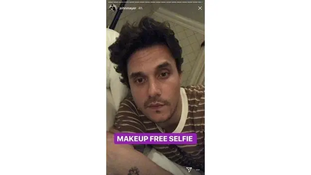 John Mayer Bagikan Tips Makeup di Media Sosial