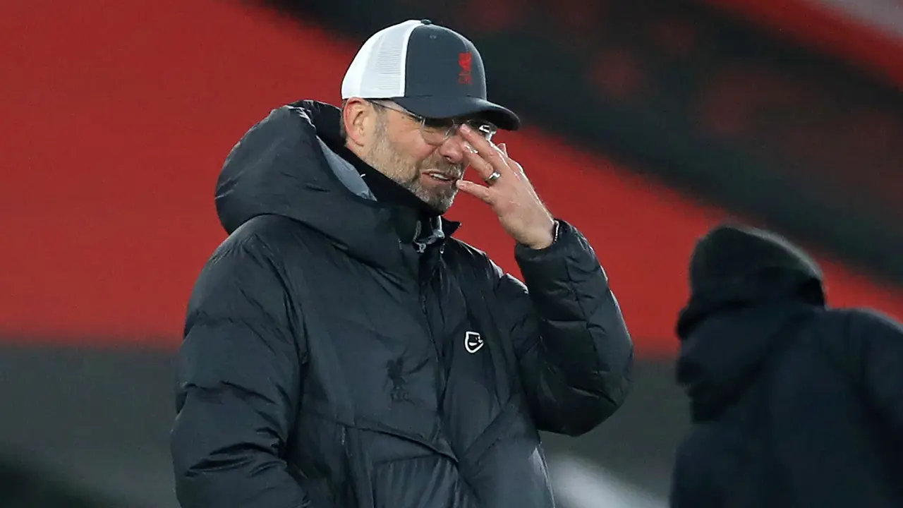Ragam Ekspresi Jurgen Klopp Saat Liverpool Dikalahkan Southampton
