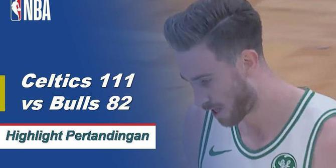 Cuplikan Hasil Pertandingan NBA : Celtics 111 vs Bulls 82