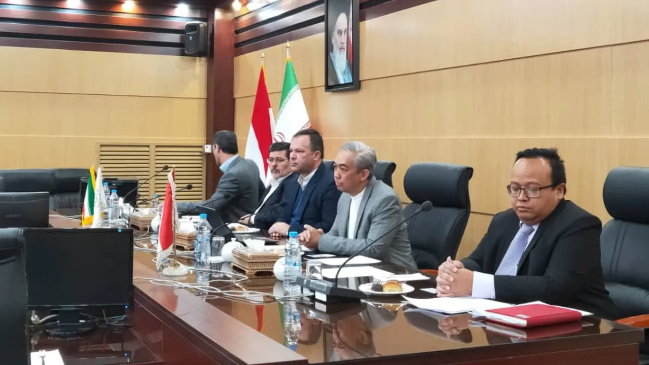 Dubes RI Octavino Alimudin hadiri kegiatan Indonesian Trade Promotion Forum yang diselenggarakan Iran Trade Promotion Organization (ITPO).
